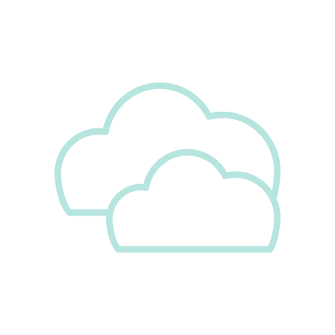 Icona nuvole - Net Wireless